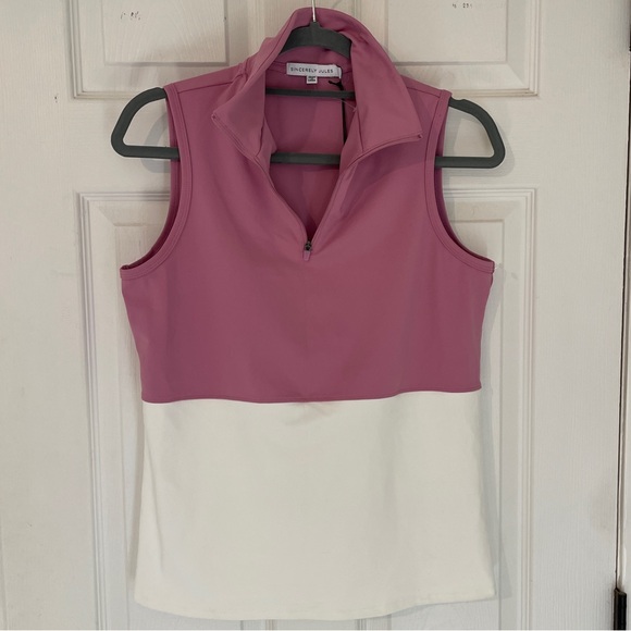 Sincerly Jules Tops - Sincerely Jules two toned golf and tennis tank NWT Size small